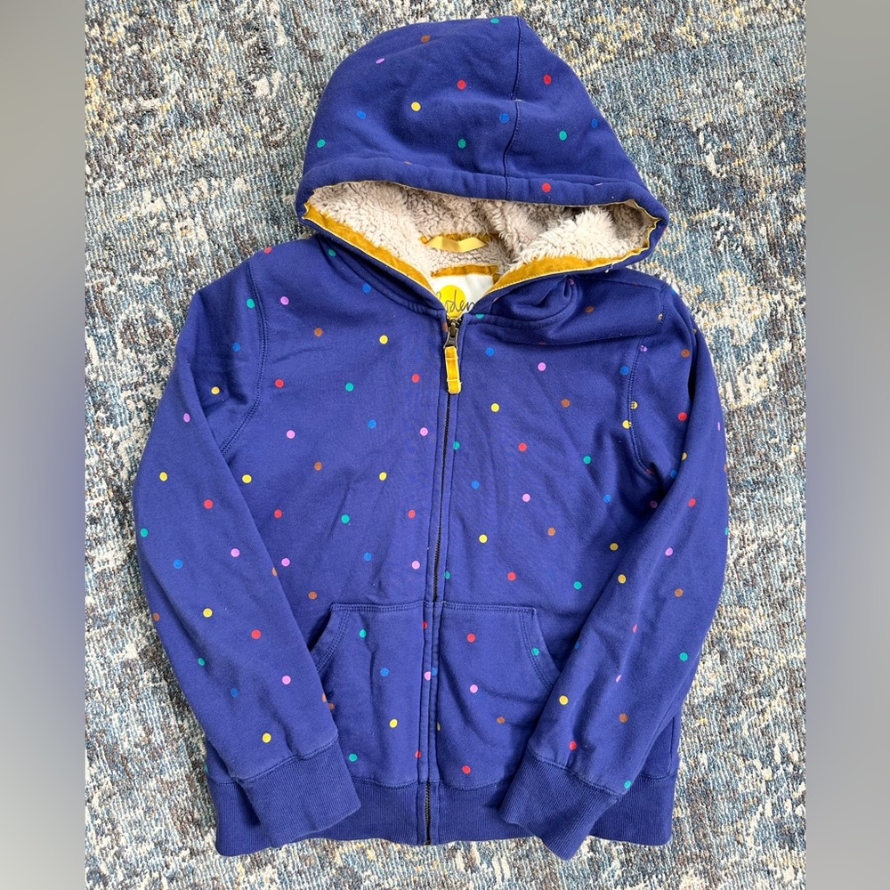 Mini Boden Fleece Lined Sweatshirt